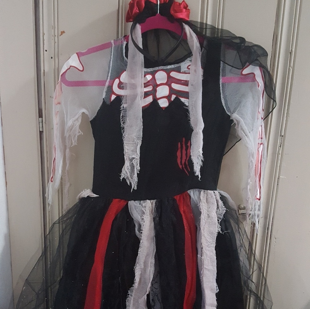 HALLOWEEN COSTUME DAY OF THE DEAD GIRL